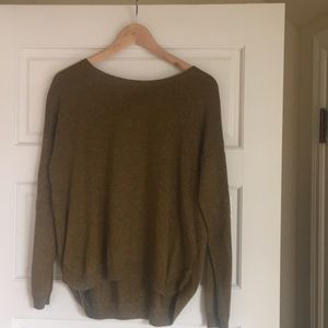 Mustard Gold Zip-Back Sweater from H&M